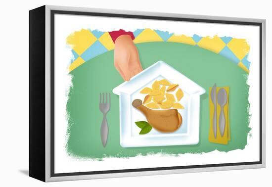 Comfort Food-Mary Ann Smith-Framed Premier Image Canvas