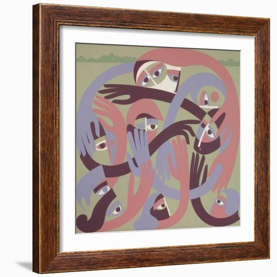 Comforters, 1983-Ron Waddams-Framed Giclee Print