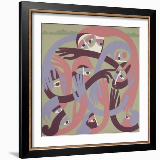 Comforters, 1983-Ron Waddams-Framed Giclee Print