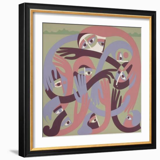 Comforters, 1983-Ron Waddams-Framed Giclee Print