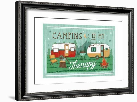 Comfy Camping VIII-Melissa Averinos-Framed Art Print