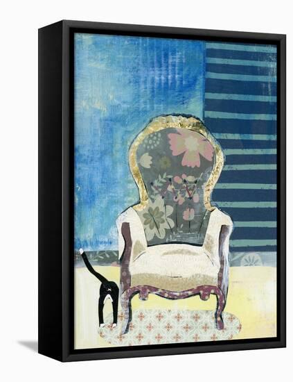 Comfy Chair-Jenny McGee-Framed Stretched Canvas