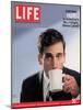 Comic Actor Steve Carell Drinking from a Cup, September 30, 2005-Chris Buck-Mounted Photographic Print