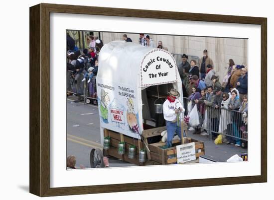 Comic Cowboy Of The Year Float-Carol Highsmith-Framed Art Print