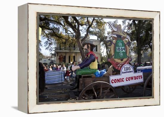 Comic Cowboys Float-Carol Highsmith-Framed Stretched Canvas