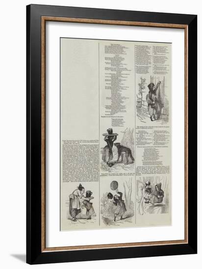 Comic Nursery Tales-null-Framed Giclee Print