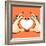 Comics Style Valentine's Day Card with Two Hands and Heart-Alena Kozlova-Framed Art Print