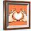 Comics Style Valentine's Day Card with Two Hands and Heart-Alena Kozlova-Framed Art Print