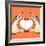 Comics Style Valentine's Day Card with Two Hands and Heart-Alena Kozlova-Framed Art Print