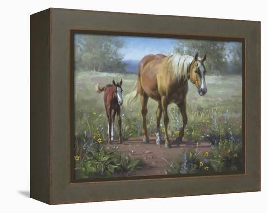 Comin' In-Jack Sorenson-Framed Stretched Canvas