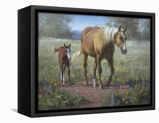 Comin' In-Jack Sorenson-Framed Stretched Canvas