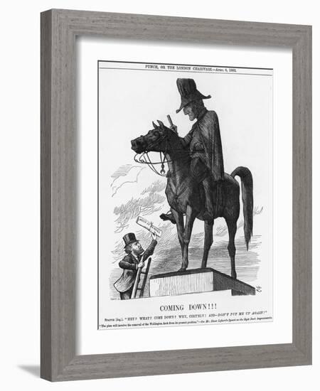 Coming Down!!!, 1882-Joseph Swain-Framed Giclee Print