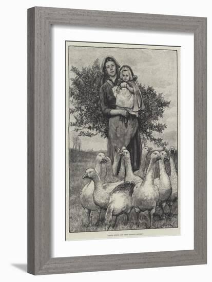 Coming Events Cast their Shadows Before-Alfred Edward Emslie-Framed Giclee Print