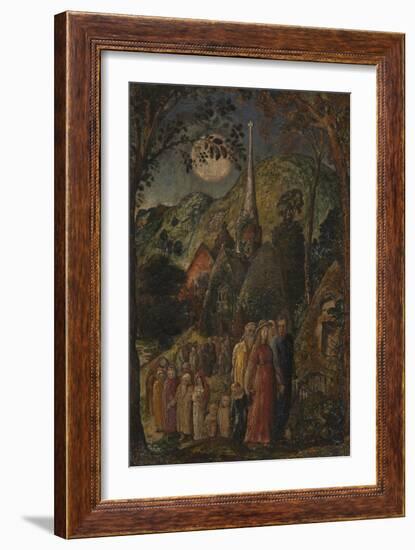 Coming from Evening Church-Samuel Palmer-Framed Giclee Print