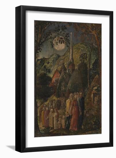 Coming from Evening Church-Samuel Palmer-Framed Giclee Print