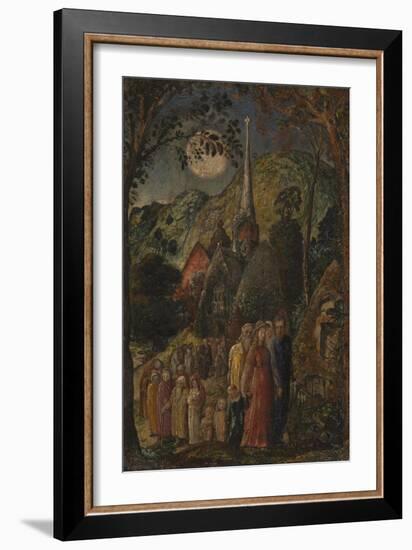 Coming from Evening Church-Samuel Palmer-Framed Giclee Print
