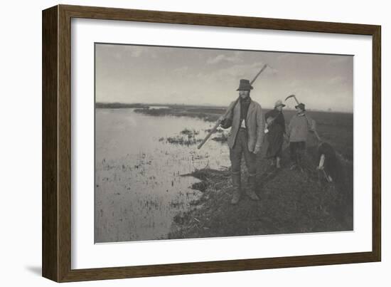 Coming Home from the Marches (le retour des marais)-Peter Henry Emerson-Framed Giclee Print