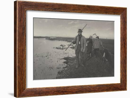 Coming Home from the Marches (le retour des marais)-Peter Henry Emerson-Framed Giclee Print