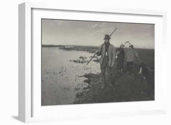 Coming Home from the Marches (le retour des marais)-Peter Henry Emerson-Framed Giclee Print