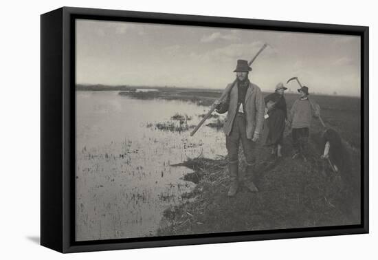 Coming Home from the Marches (le retour des marais)-Peter Henry Emerson-Framed Premier Image Canvas