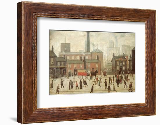 Coming Home from the Mill-Laurence Stephen Lowry-Framed Art Print