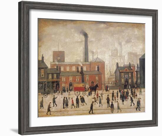 Coming Home From The Mill-Laurence Stephen Lowry-Framed Giclee Print