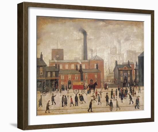 Coming Home From The Mill-Laurence Stephen Lowry-Framed Giclee Print