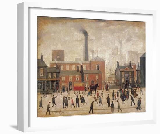 Coming Home From The Mill-Laurence Stephen Lowry-Framed Giclee Print