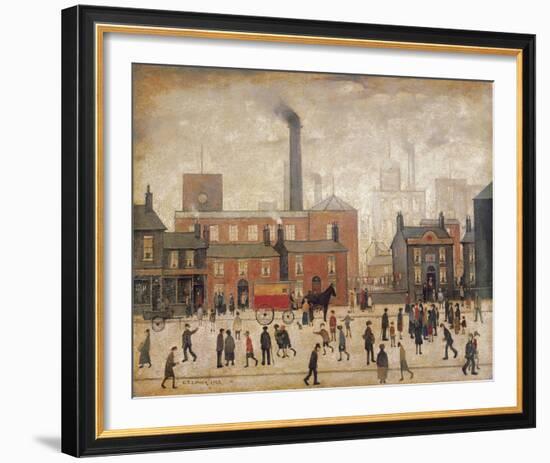 Coming Home From The Mill-Laurence Stephen Lowry-Framed Giclee Print