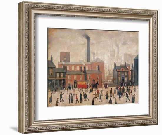 Coming Home from the Mill-Laurence Stephen Lowry-Framed Art Print