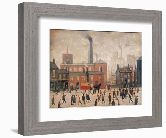 Coming Home from the Mill-Laurence Stephen Lowry-Framed Art Print