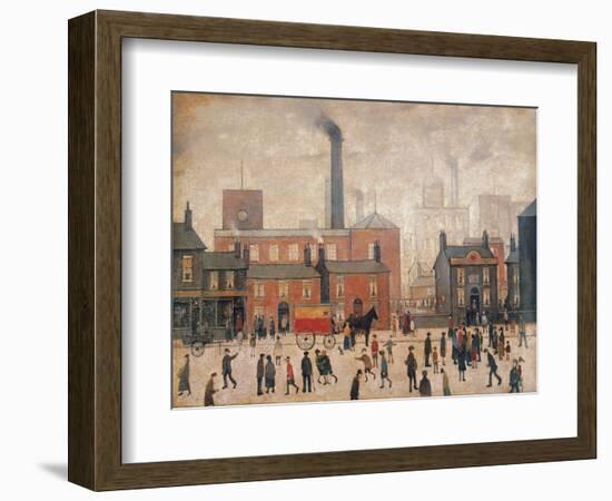 Coming Home from the Mill-Laurence Stephen Lowry-Framed Art Print