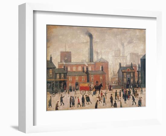 Coming Home from the Mill-Laurence Stephen Lowry-Framed Art Print