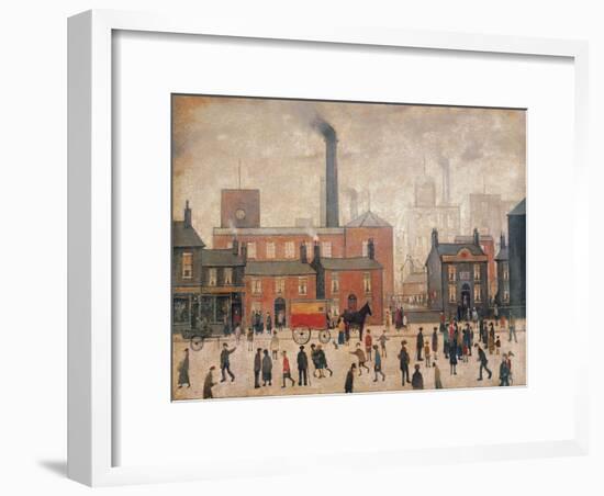 Coming Home from the Mill-Laurence Stephen Lowry-Framed Premium Giclee Print