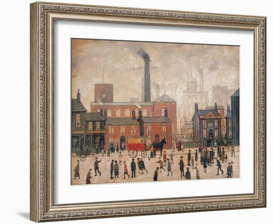 Coming Home from the Mill-Laurence Stephen Lowry-Framed Art Print