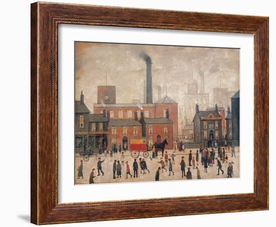 Coming Home from the Mill-Laurence Stephen Lowry-Framed Art Print