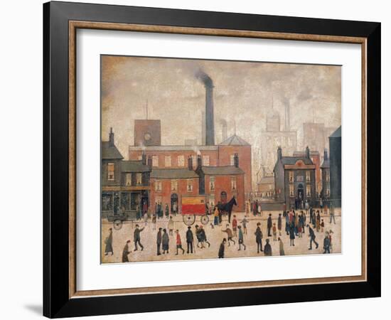 Coming Home from the Mill-Laurence Stephen Lowry-Framed Art Print