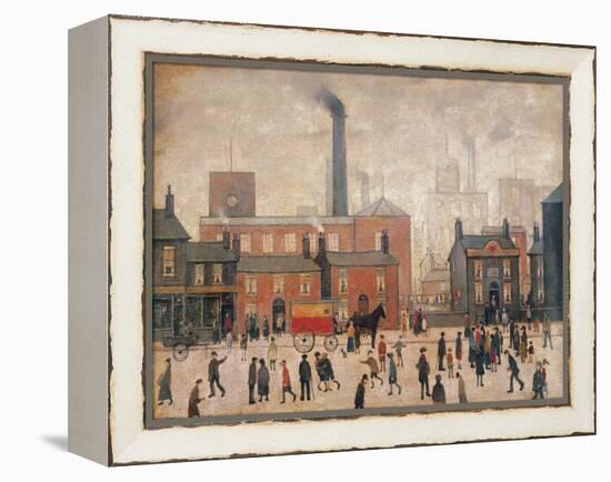 Coming Home from the Mill-Laurence Stephen Lowry-Framed Stretched Canvas