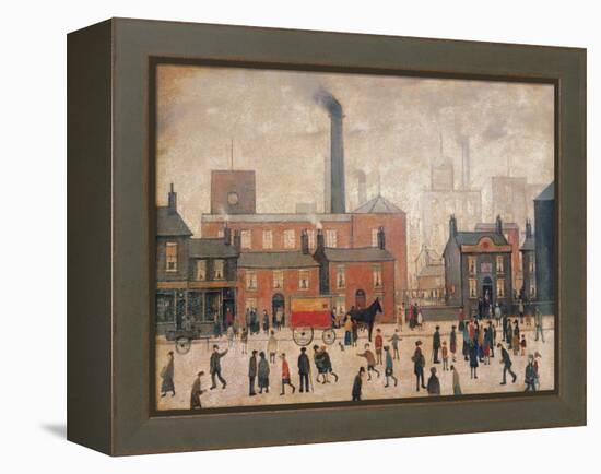 Coming Home from the Mill-Laurence Stephen Lowry-Framed Stretched Canvas