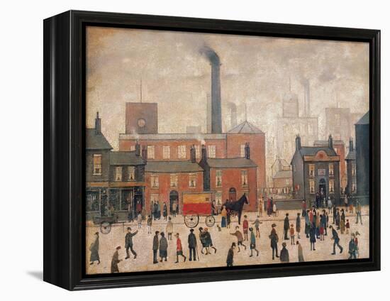 Coming Home from the Mill-Laurence Stephen Lowry-Framed Stretched Canvas