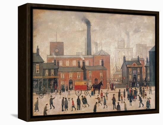 Coming Home from the Mill-Laurence Stephen Lowry-Framed Stretched Canvas