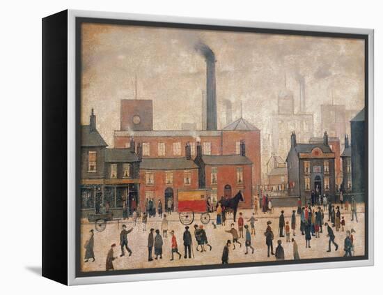 Coming Home from the Mill-Laurence Stephen Lowry-Framed Stretched Canvas