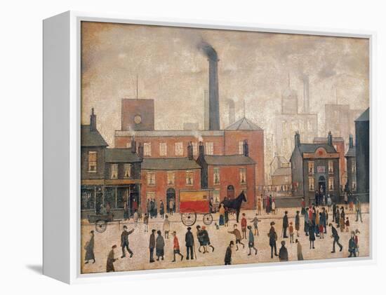 Coming Home from the Mill-Laurence Stephen Lowry-Framed Stretched Canvas