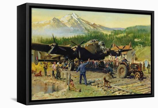 Coming Home (Oil on Canvas)-Terence Cuneo-Framed Premier Image Canvas