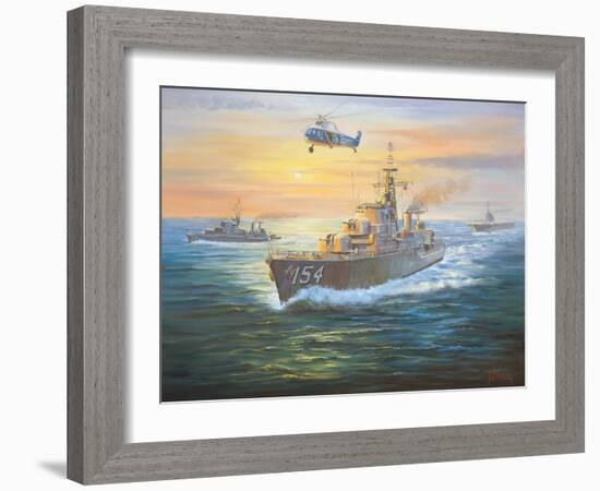 Coming Home-John Bradley-Framed Giclee Print