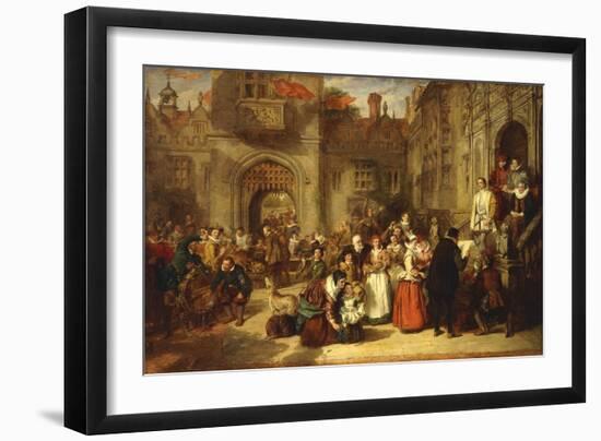 Coming of Age in the Olden Time-William Powell Frith-Framed Giclee Print