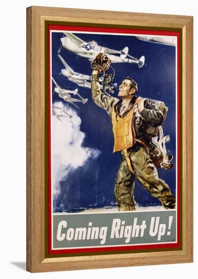 Coming Right Up! Poster-James Montgomery Flagg-Framed Premier Image Canvas