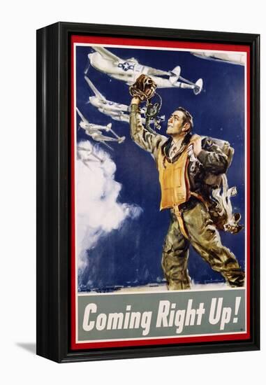 Coming Right Up! Poster-James Montgomery Flagg-Framed Premier Image Canvas