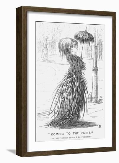 Coming to the Point, 1867-Edward Linley Sambourne-Framed Giclee Print