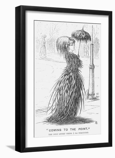 Coming to the Point, 1867-Edward Linley Sambourne-Framed Giclee Print